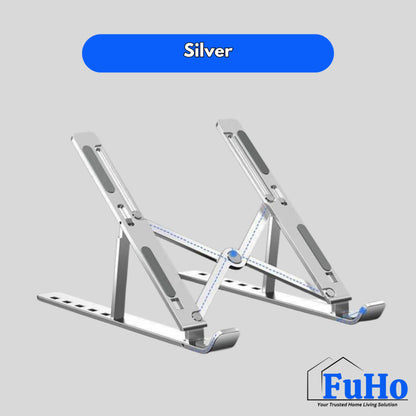 🇸🇬READY STOCK🇸🇬 FuHo Foldable Laptop Stand | Book Stand | Phone Stand | Desktop Organiser | (HL0317-BLACK)