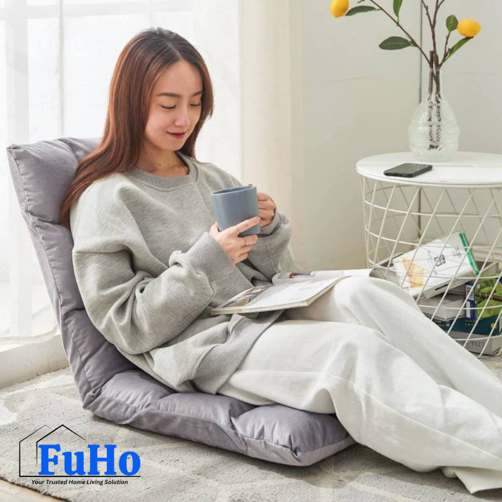 🇸🇬READY STOCK🇸🇬 FuHo Foldable Chair | Lazy Sofa | Portable Chair | Sofa | Office Chair | (HL0317)