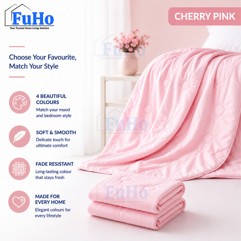 Fuho Ice Silk Blanket | Cooling Quilt Blanket | (HL0342)