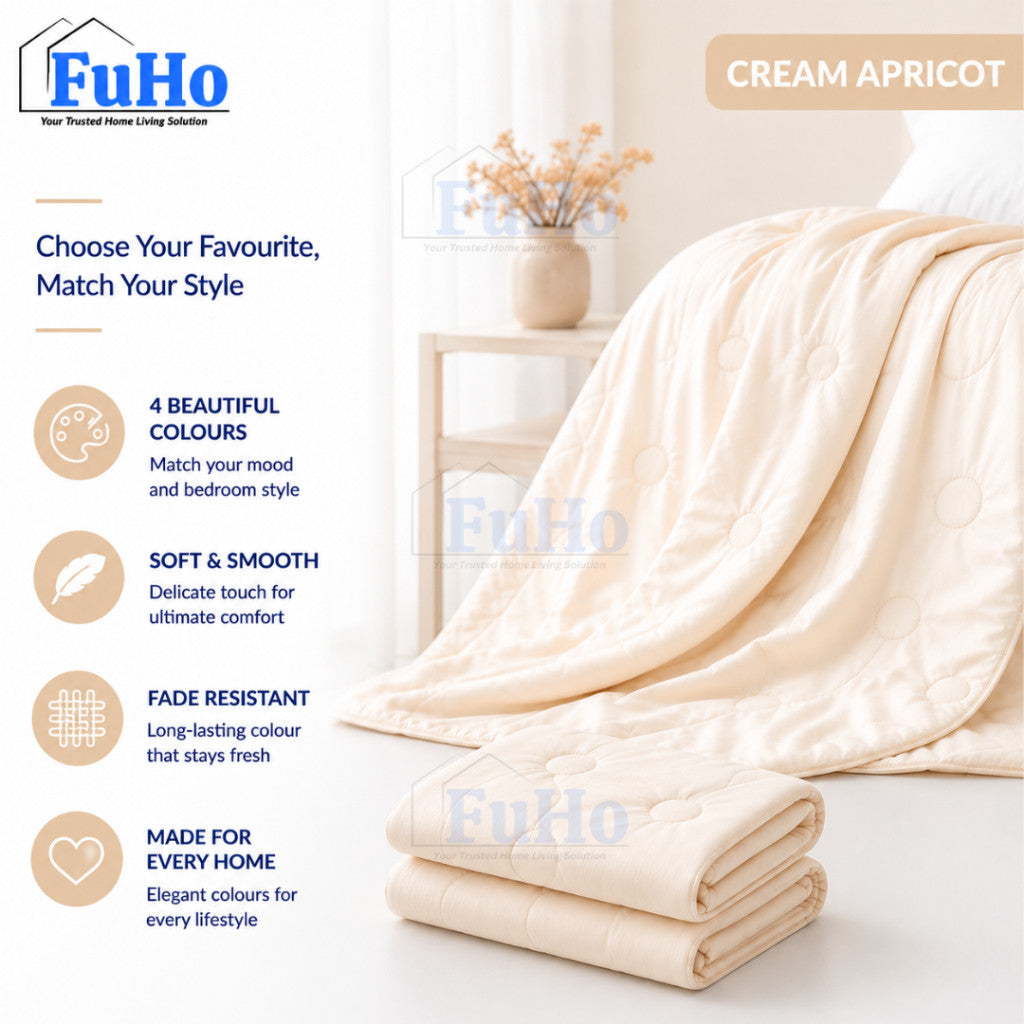 Fuho Ice Silk Blanket | Cooling Quilt Blanket | (HL0342)