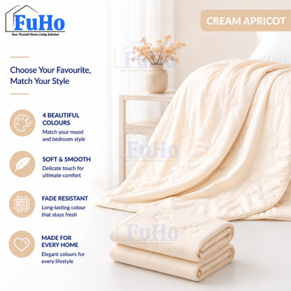 Fuho Ice Silk Blanket | Cooling Quilt Blanket | (HL0342)