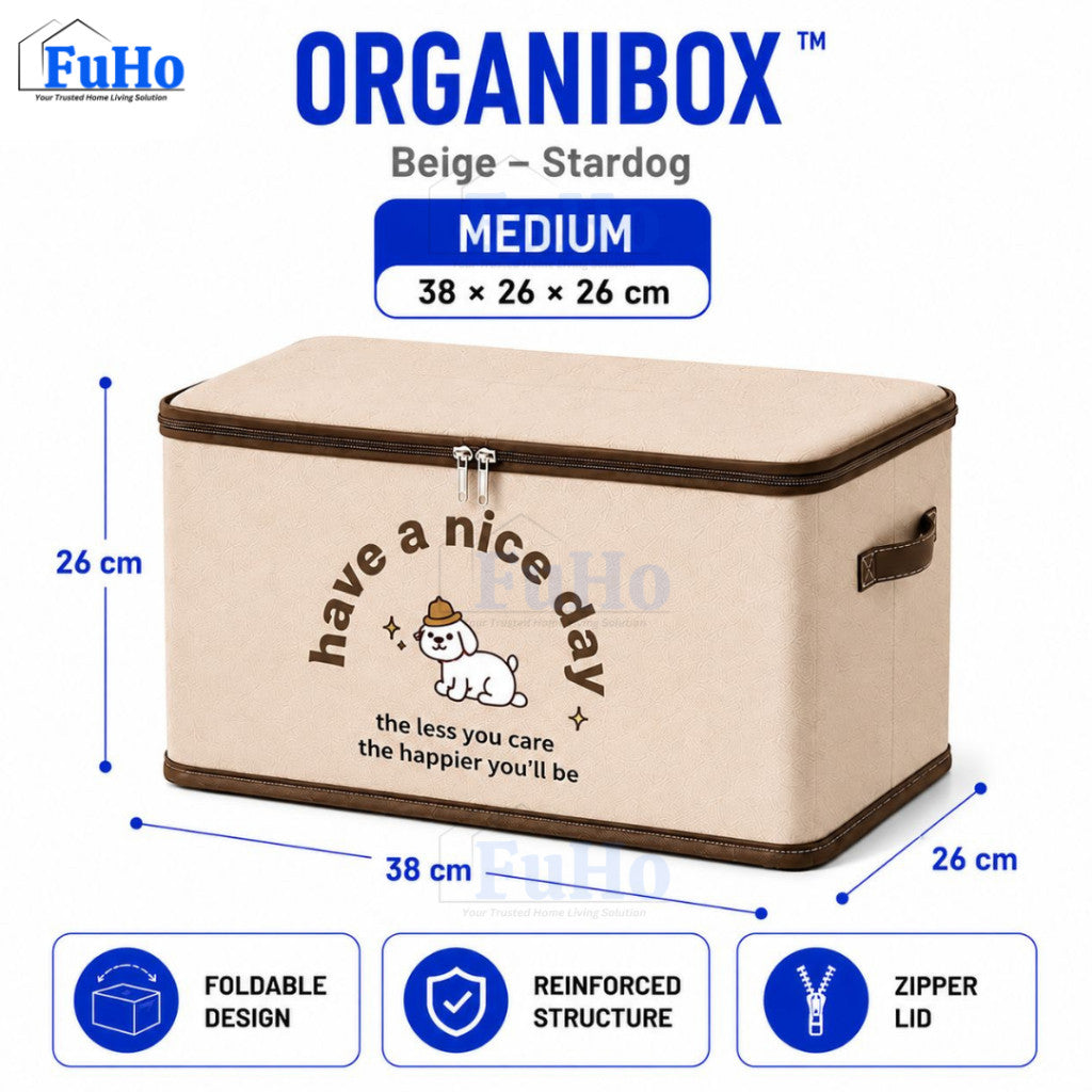 Fuho OrganiBox Storage | Storage Box | Foldable Storage Box | (HL0339)