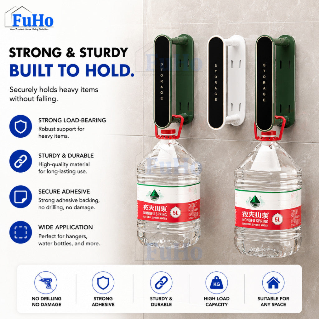 Fuho Foldable Wall Mounted Hanger | Hanger Rack | Hanger | Hanger and Pegs | (HL0352)