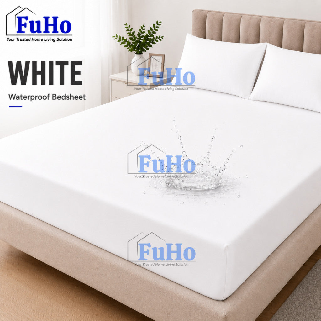 Fuho Waterproof BedSheet | Bed Sheet | Pillow Case | Mattress Protector | (HL0345)