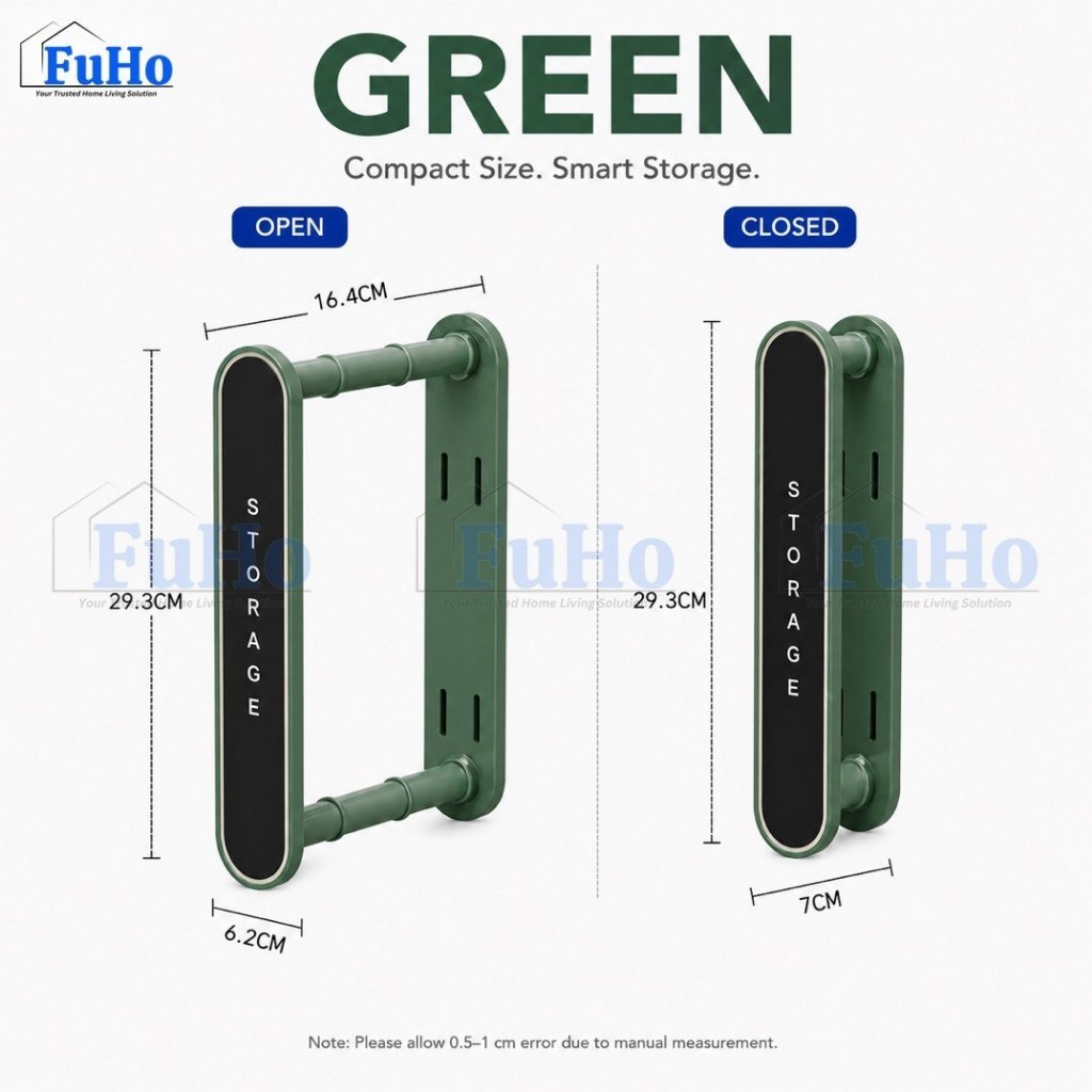 Fuho Foldable Wall Mounted Hanger | Hanger Rack | Hanger | Hanger and Pegs | (HL0352)