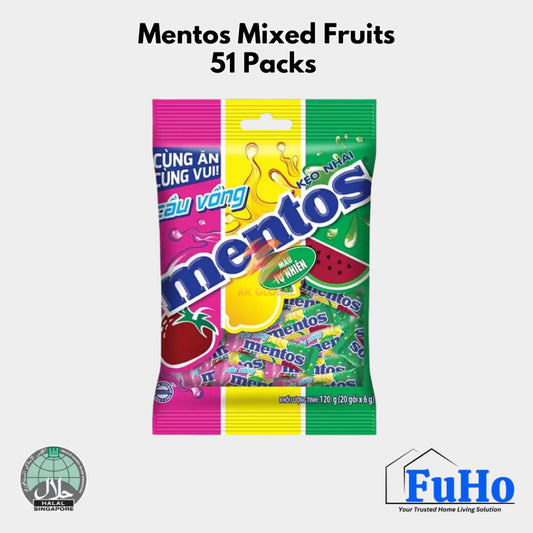🇸🇬READY STOCK🇸🇬 FuHo Mentos | Mentos Mixed Fruit | Mentos Candy | Mentos Sweet | Snacks | Snack | Chips | (S000017)