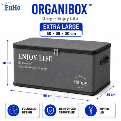 Fuho OrganiBox Storage | Storage Box | Foldable Storage Box | (HL0339)