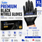 Fuho Black Nitrile Gloves | Disposable Gloves | Black Gloves | Food Grade Gloves (HL0343)