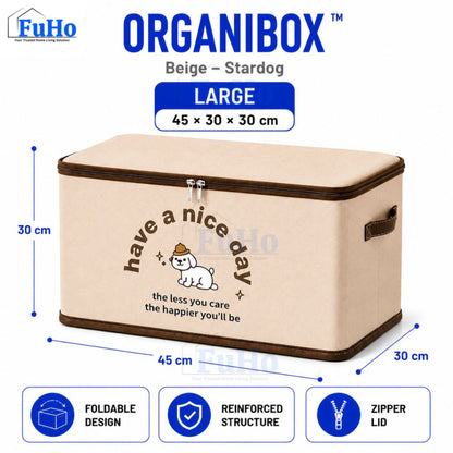 Fuho OrganiBox Storage | Storage Box | Foldable Storage Box | (HL0339)