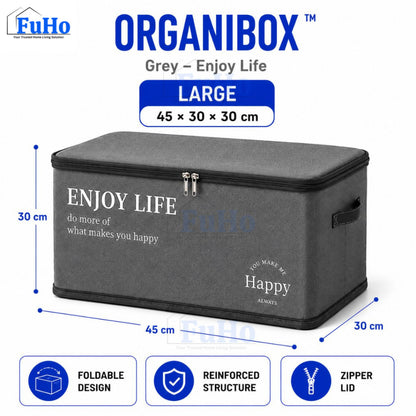 Fuho OrganiBox Storage | Storage Box | Foldable Storage Box | (HL0339)